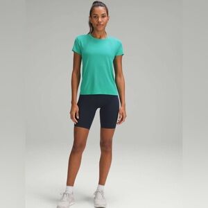 Lululemon Train to Be Short-Sleeve Running Workout Mesh Gym Shirt